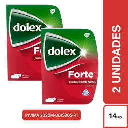 Combo Dolex Acetaminofen Forte