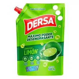 Dersa Lavaloza Líquido Desengrasante Limón