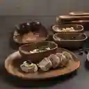 Bandeja Irregular en Acacia 30 cm Ambiente Gourmet