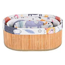 Cotidiana Canasto Organizador Clóset Ovalado