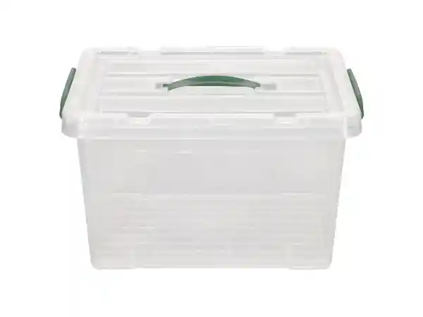 Caja Con Tapa Plástica M Casaideas