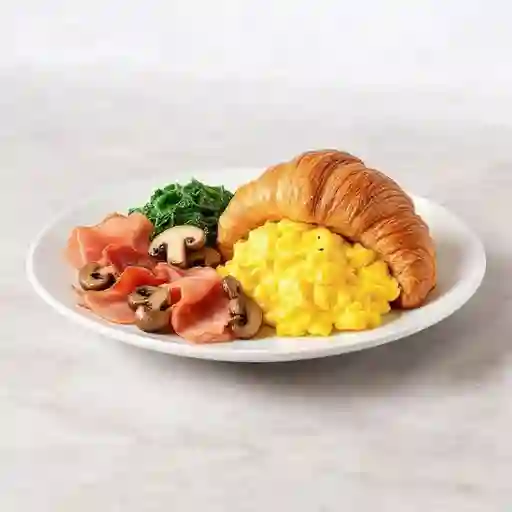 Croissant Con Huevos Al Gusto
