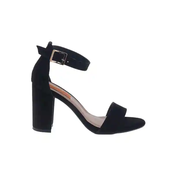 Sandalias Tacón Cairo Negro Talla 40