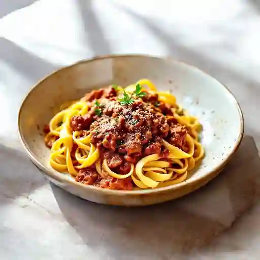 Fettuccini In Bolognesa
