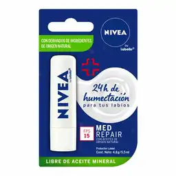 Nivea Labial en Barra Medicada Protección FPS 15