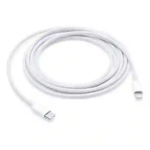 Apple Cable USB-C Conector Lightning Blanco