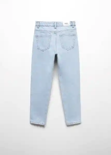 Jean Mom 6 Tejano Claro Talla 10 Niñas Mango