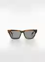 Gafas de Sol Fatima Chocolate Talla 99 Mujer Mango