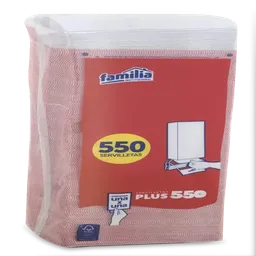 Servilleta Familia Plus Blanca 550h