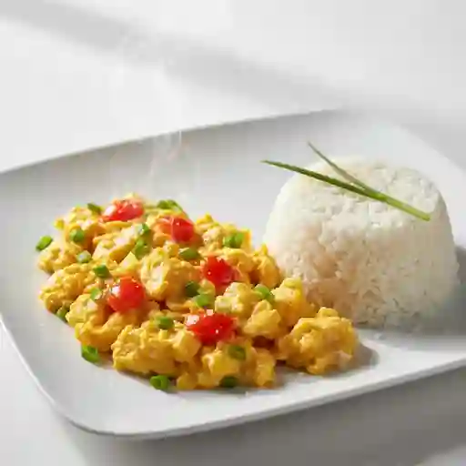 Huevos pericos al momento