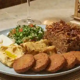 Vegetariano plato