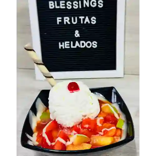 Salpicón con Helado