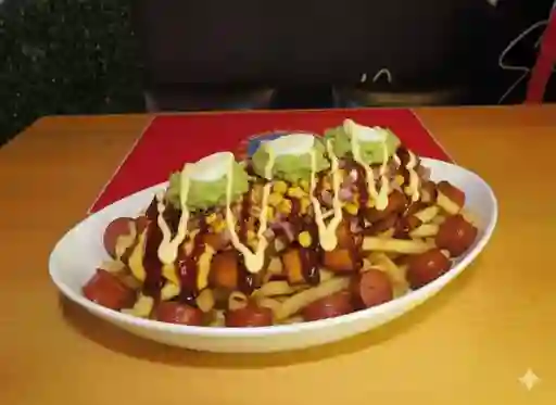 Salchipapa Criolla Dp para Dos