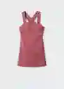 Vestido Bosco-H Rosa Talla S Mujer Mango