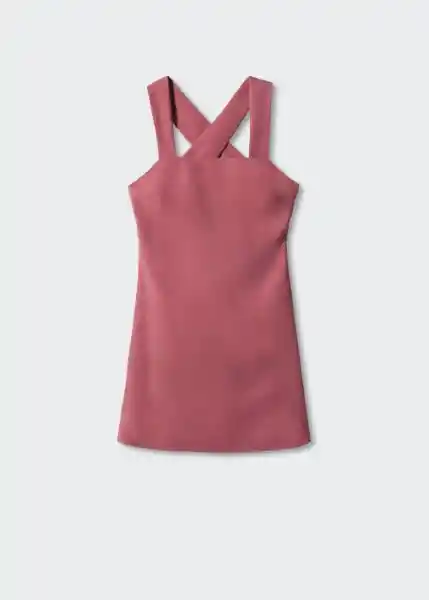 Vestido Bosco-H Rosa Talla S Mujer Mango