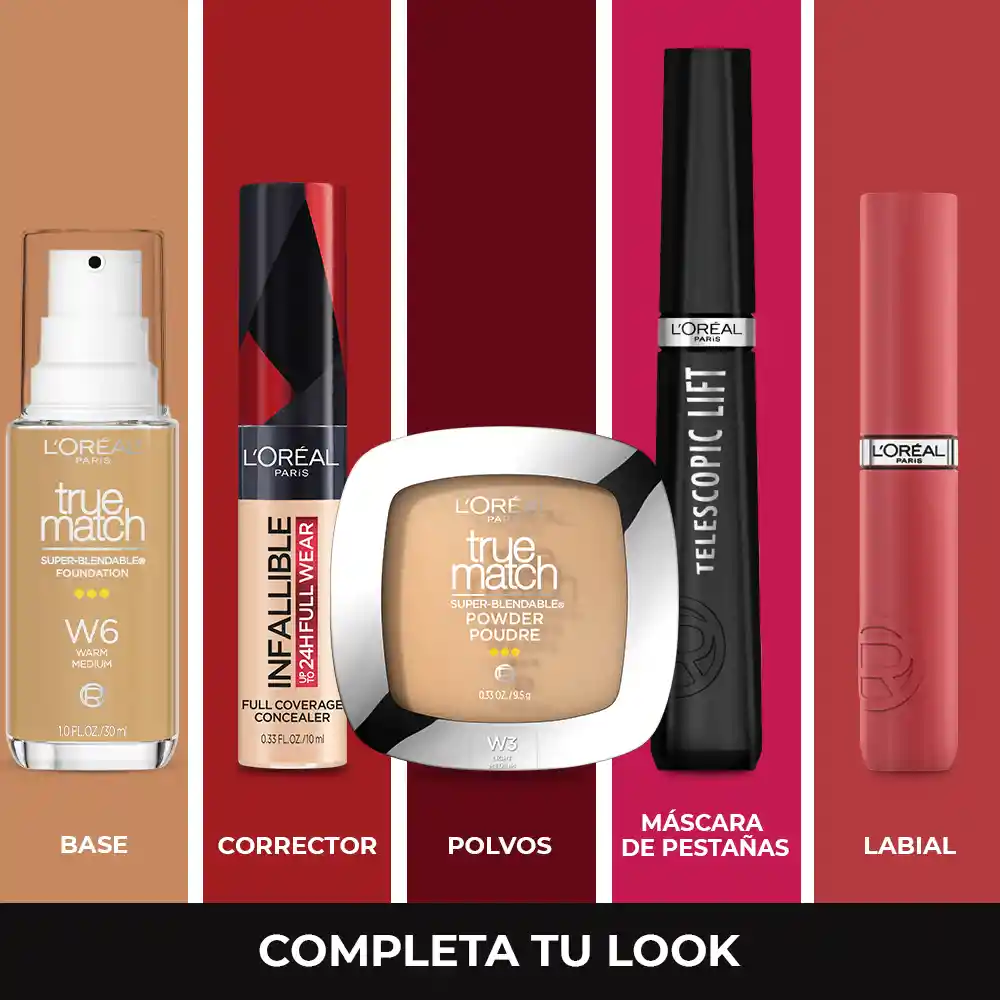 Base Líquida LOréal Paris True Match 30 mL