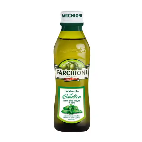 Farchioni Aceite Oliva Extra Virgen Albahaca