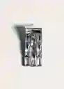 Pendientes Shinny Plata Talla 99 Mujer Mango