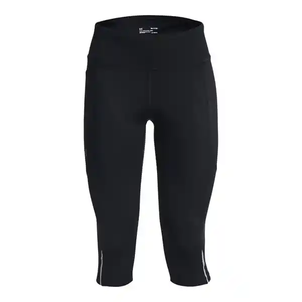 Under Armour Capri Fly Fast 3.0 Speed Mujer Negro Talla XS