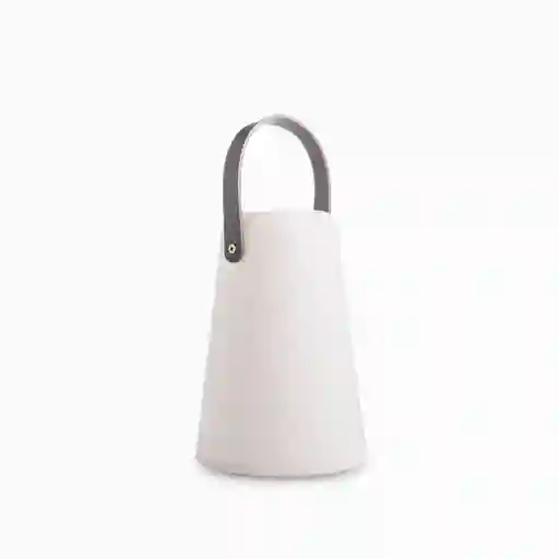 Farol Led Manija Gris 20 cm Ambiente Gourmet