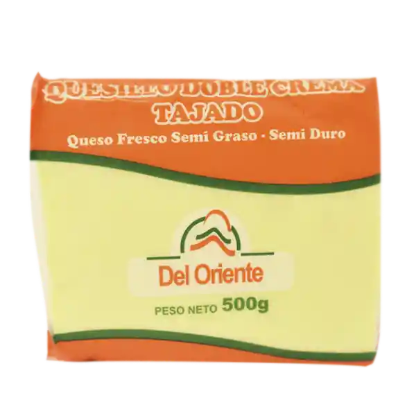 Del Oriente Quesillo Doble Crema Tajado