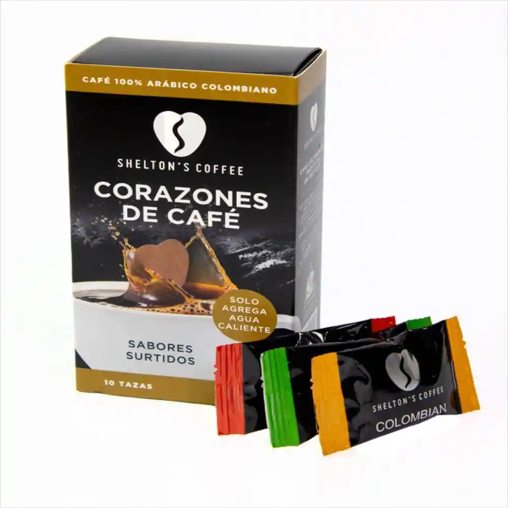 Shelton's Coffee Corazones de Café