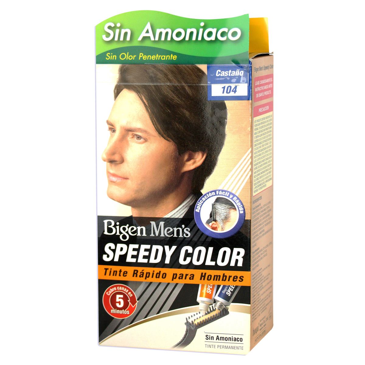 Bigen Tinte para Hombres Speedy Color Tono Castaño