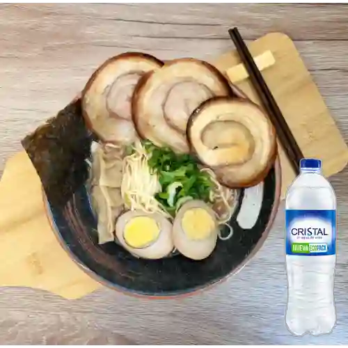 Combo Shoyu Ramen + Cristal Sin Gas 600 ml