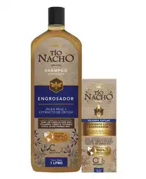 Tío Nacho Kit Shampoo Anti Caída Engrosador + Tratamiento