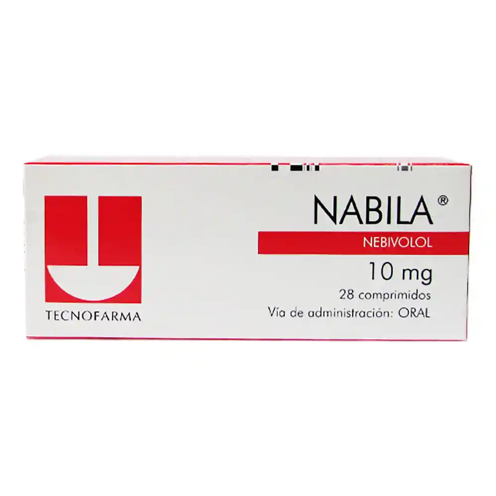 Nabila 10 Mg X 28 Tabletas Nebivolol