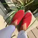 Ilse Jacobsen Tenis Planos Tulip Rojo 36