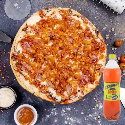 Combo Pizza Colombiana + Colombiana Econolitro 1 l