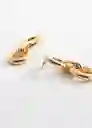 Pendientes Maca Oro Talla 99 Mujer Mango