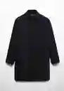Abrigo Metro Negro Talla XXL Hombre Mango