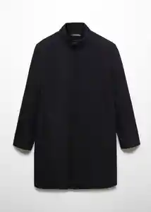 Abrigo Metro Negro Talla XXL Hombre Mango