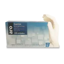 Aro Guante Látex Con Talco Talla L