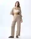 Pantalón Mujer Beige Talla 8 631G001_BEI141209 Americanino