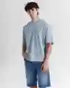 Camiseta Hombre Gris Talla S 849G034_GRI144503 Americanino