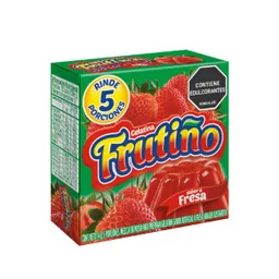 Frutiño Mezcla Polvo Gelatina Fresa