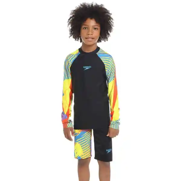 Camiseta Manga Larga Sns Jr Street Masculina 0099 10 Speedo