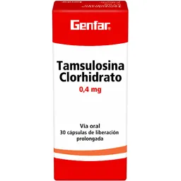 Tamsulosina 0 4 Mg 30 Capsulas W