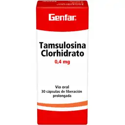 Genfar Tamsulosina Clorhidrato (0.4 mg)