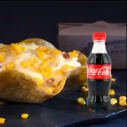 Mazorcada Sencilla + Coca-Cola 400 ml