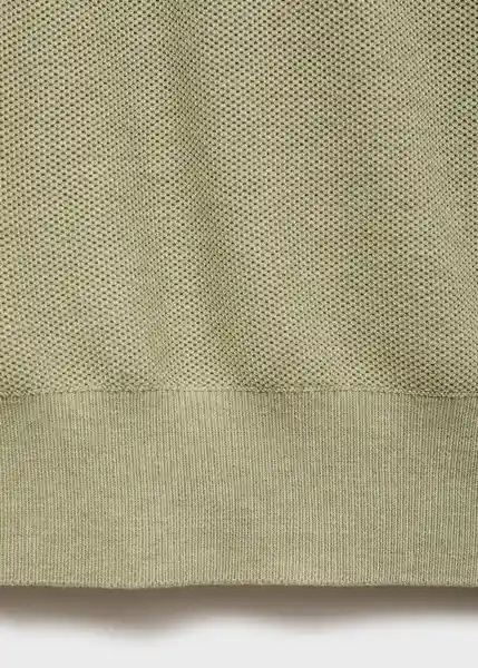 Buzo Jersey Tens Manzana Talla M Hombre Mango