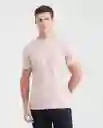 Camiseta Basic Colors Masculino Rosa Malva Medio T. L Chevignon