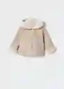 Abrigo Brownie5 Arena Talla 63 Niños Mango