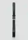 Cinturón Mirta Negro Talla M Mujer Mango