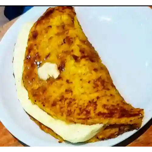 Cachapa con Queso de Mano Artesanal y Ma