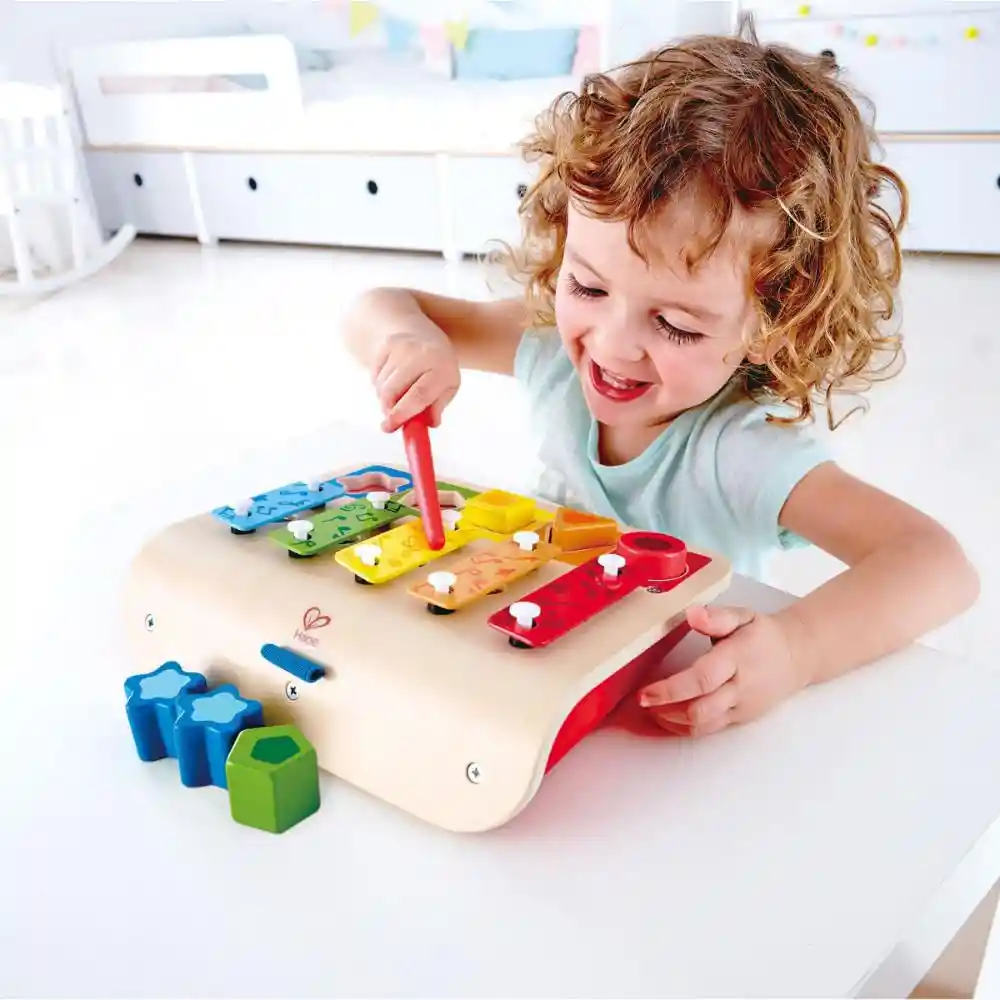 One Hape Juguete E0334 S Sorter Xyloph Xilofono