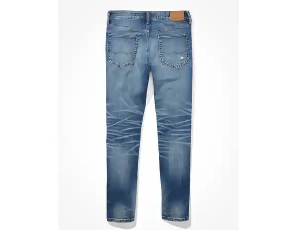 Jean Athletic Hombre Azul Oscuro Talla 33 x 34 American Eagle